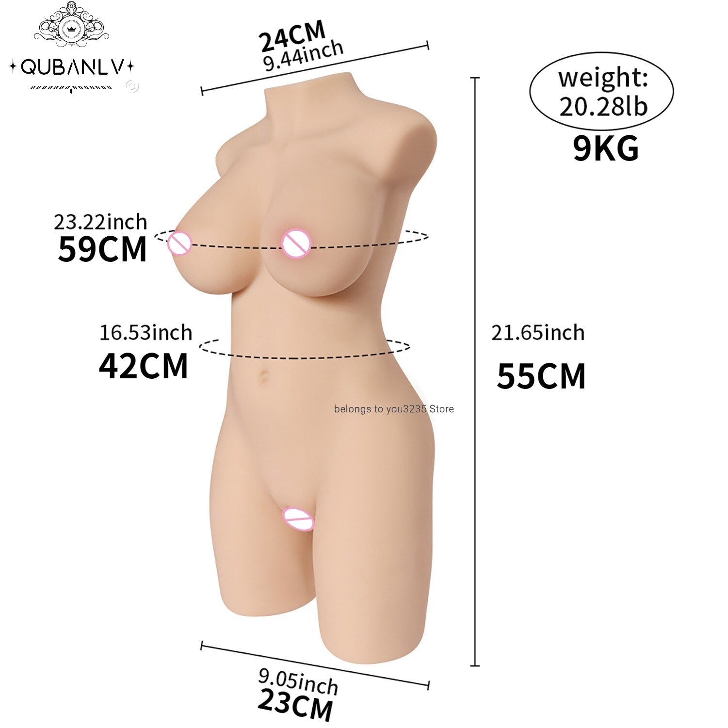 ชาย Masturbator หญิงลำตัว Sex ตุ๊กตา Masturbation ช่องคลอดที่สมจริง Anal โครงกระดูกโลหะ TPE ความเป็นส่วนตัวบรรจุของเล่นสำหรับผู้ใหญ่