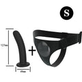 Men Strap On Dildo Panties Wearable Solid Penis Lengthen Sleeve Strapon Dildo Pants Harness Belt for Man Sex Toys For Woman Gay