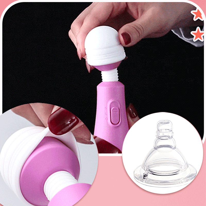 Mini AV Wand Tumbler Vibrator สำหรับหญิงอุปกรณ์เสริมเพศสัมพันธ์ Nipple Clitoral Stimulator สำหรับหญิงผู้ใหญ่ Masturbation เซ็กซ์ทอย