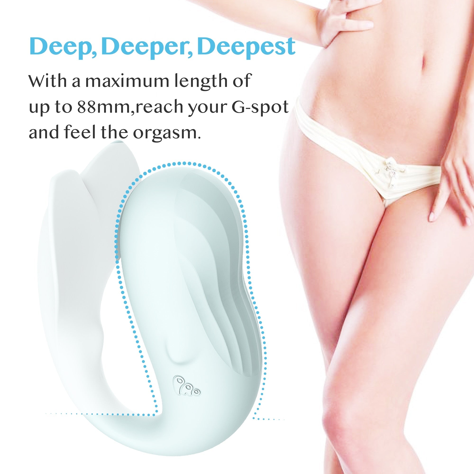 Monster Pub G-Spot Dual Motor Rechargeable Clitoral Vibrator Bluetooth Wireless APP Remote Control Vibrators สำหรับของเล่นทางเพศสำหรับผู้หญิง