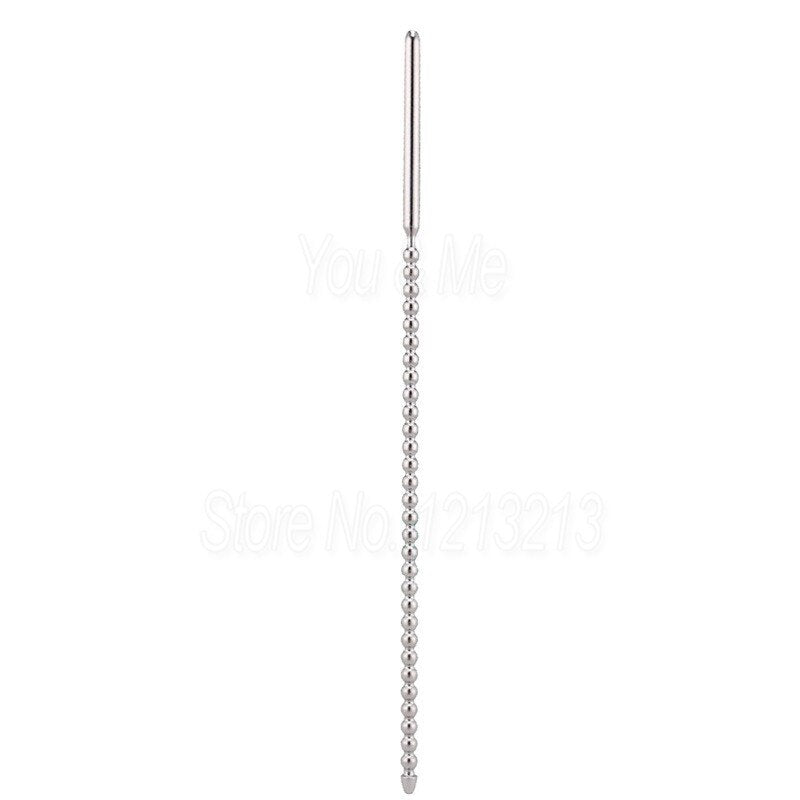 NEW Beaded Urethral Dilator Penis Plug Insert Sounding Rods Stainless Steel Stretching Catheters Male Chastity Sex Toys for Men