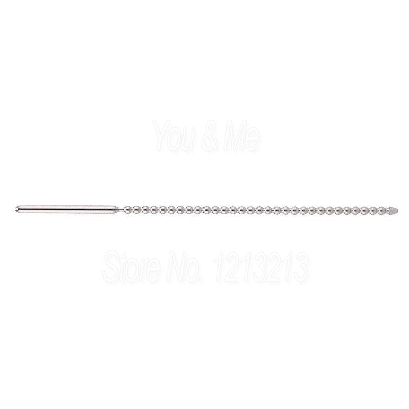 NEW Beaded Urethral Dilator Penis Plug Insert Sounding Rods Stainless Steel Stretching Catheters Male Chastity Sex Toys for Men
