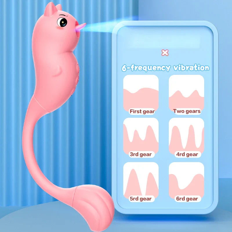 Naughty Bear Av นวด Vibrator อุปกรณ์ช่วยสำเร็จความใคร่สำหรับผู้หญิง Tongue Gun Machine ของเล่นเซ็กซ์ ของเล่นเซ็กซ์