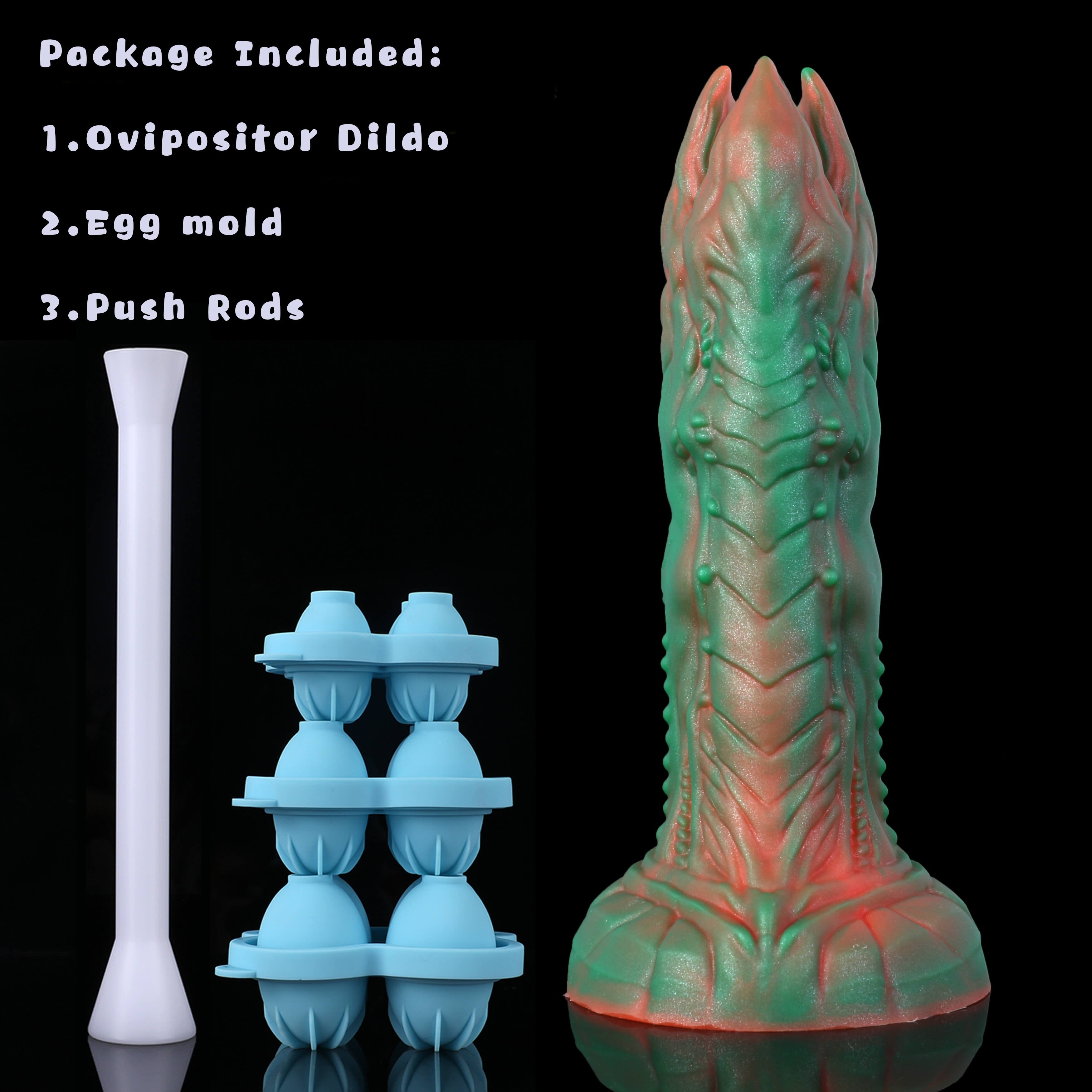 Nothosaur Soft Anal Plug Ovipositor Dildo Penis WITHOUT EGG Fantasy Dildo Vaginal Balls Buttplug for Men Women Sex Toys Bdsm Toy