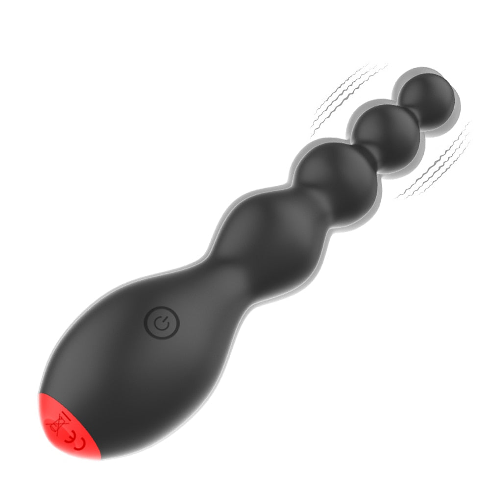 OLO Anal Beads Vibrator Prostate Massager 10 Speed Erotic Sex Toy for Women Clitoris Stimulator Vibrating Butt Plug