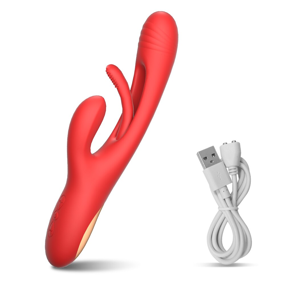 กระต่าย Patting Vibrator Clitoris ผู้หญิง Stimulator Massager ที่มีประสิทธิภาพ G Spot Vibrating เซ็กซ์ทอยหญิง Masturbator ผู้ใหญ่สินค้า