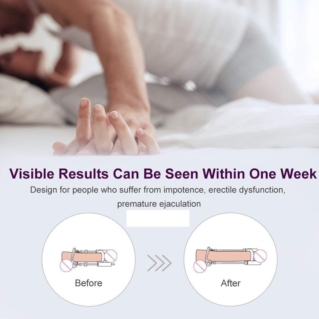 Penis Enlargement Device Sex Toys for Men Penis Extender Male Masturbator Penis Extender Penile Penis Massager Stretching Growth