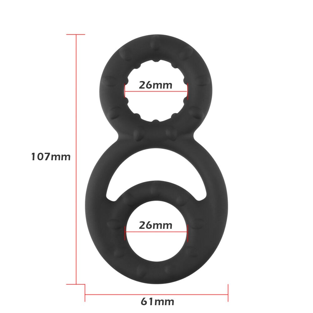 Penis Sleeve Ring Male Delayed Ejaculation Cock Ring Penis Enlargement Penis Attachment Male Cock Chastity Cage Sex Toys for Men