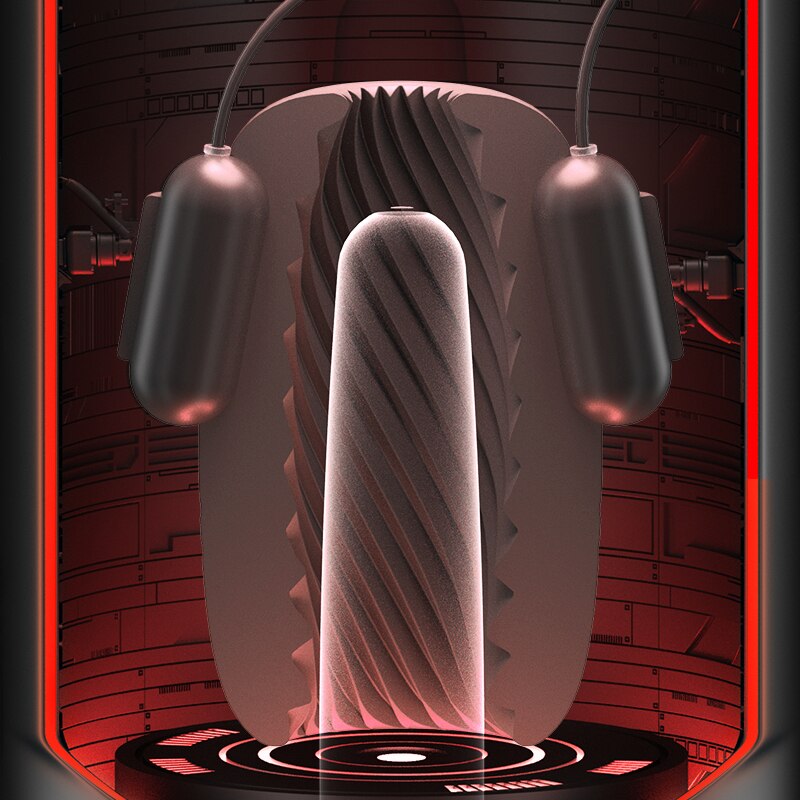 ญี่ปุ่น Penis Trainer Vibrator เพศของเล่นซิลิโคน Penis Trainer Glans Delay Ejaculation ชาย Masturbator อวัยวะเพศชาย Vibrator