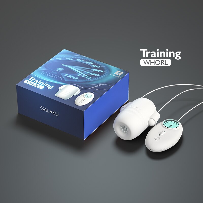 Japanese Penis Trainer Vibrator ของเล่นทางเพศซิลิโคนเครื่องฝึกอวัยวะเพศ ชะลอการหลั่ง ชาย Masturbator อวัยวะเพศชาย Vibrator