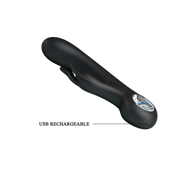 Pretty Love USB Rechargeable 7 Mode Rabbit Vibrator Clitoris Stimulator Adult Sex Toys for Women Female Masturbator Gay Toys
