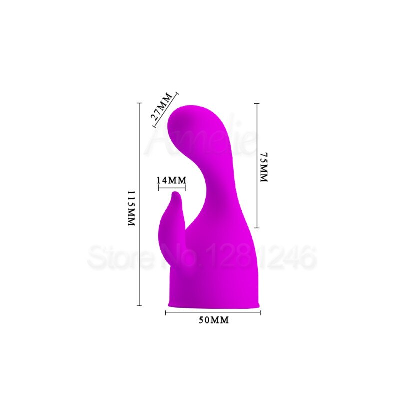 Prettylove G-spot อุปกรณ์กระตุ้นคลิตอริส หัวเสียบของเล่นสั่น Magic Wand อุปกรณ์เสริมหัวนวด AV ของเล่นทางเพศสำหรับผู้หญิง