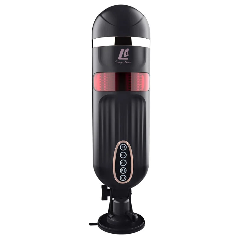 Propinkup 4D Squirm Thrusting Male Masturbation Cup Telescopic Heating Intelligent Adult Products Sex Toys for Men