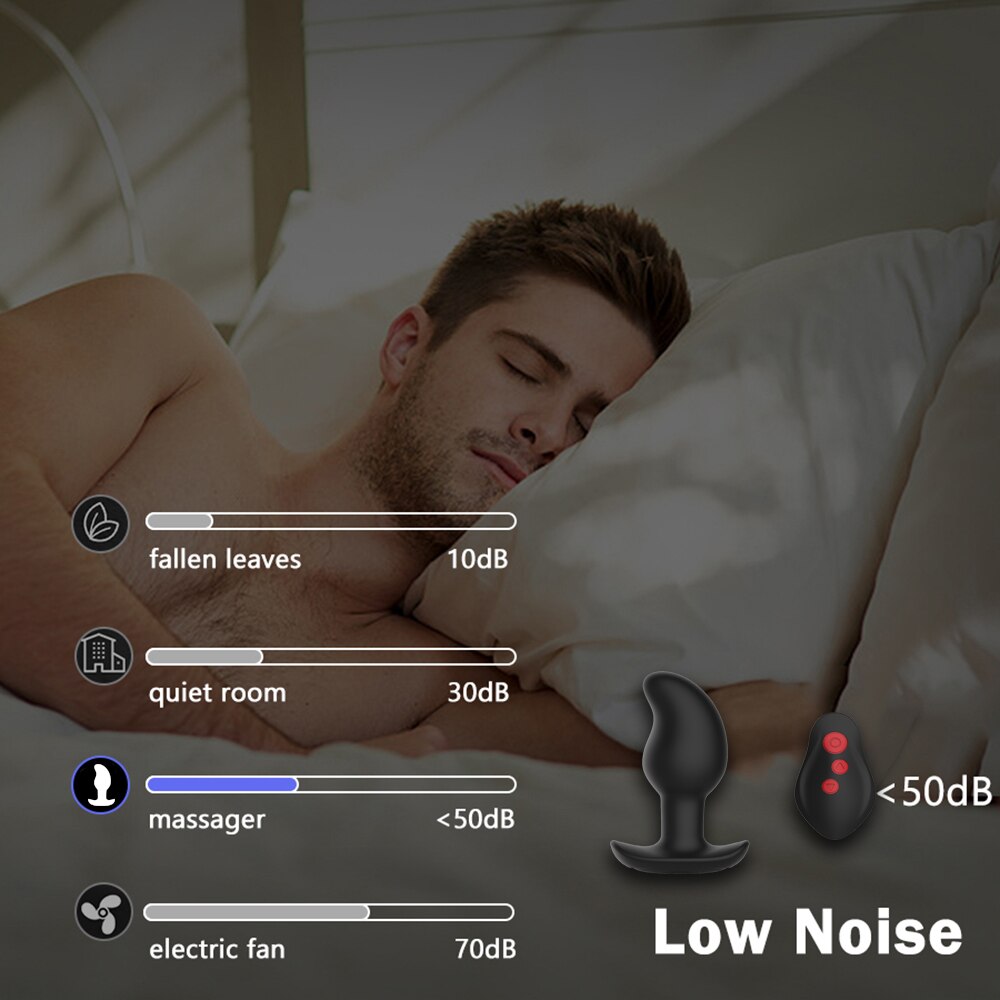 ไฟฟ้าช็อตชาย Prostate Massager ไร้สาย Anal Vibrator Dildo Vibrator Big Butt Plug Anal เกย์เซ็กซ์ทอยสำหรับผู้ชายผู้หญิง