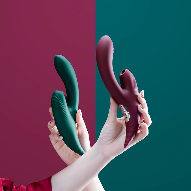 การสำเร็จความใคร่ Sucking Vibrator สำหรับผู้หญิง กระตุ้นคลิตอริส G-Spot ออร์แกสม Alat Masturbasi Wanita เซ็กซ์ทอยสำหรับสตรี