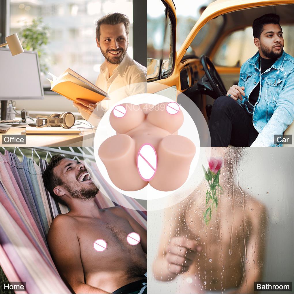 Real Soft ปลอมลำตัว Anus หีชาย Masturbator ผลิตภัณฑ์เพศของเล่นสำหรับผู้ชาย18ชาย Masterbater ประดิษฐ์ช่องคลอด Anal sexDoll