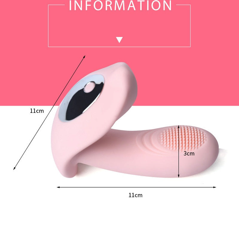 Remote Control Wearable Vibrator Dildo Vibrators for Women G-spot Clitoris Invisible Butterfly Panties Vibrating Egg Sex Toys
