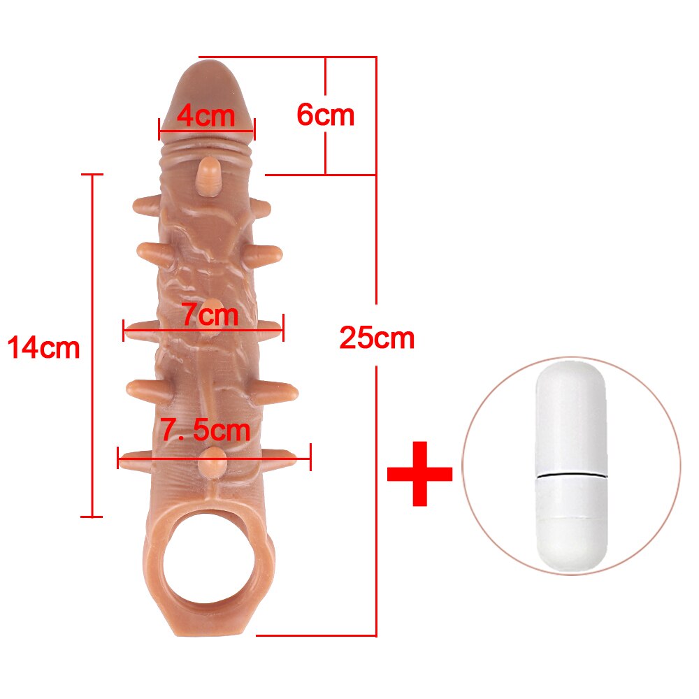 ขนาดใหญ่เครื่องขยายอวัยวะเพศชายเสื้อ Reusable ถุงยางอนามัย Delayed Ejaculation Cock แหวน Dick Enlargemen เซ็กซ์ทอยสำหรับชาย Intimate ดี