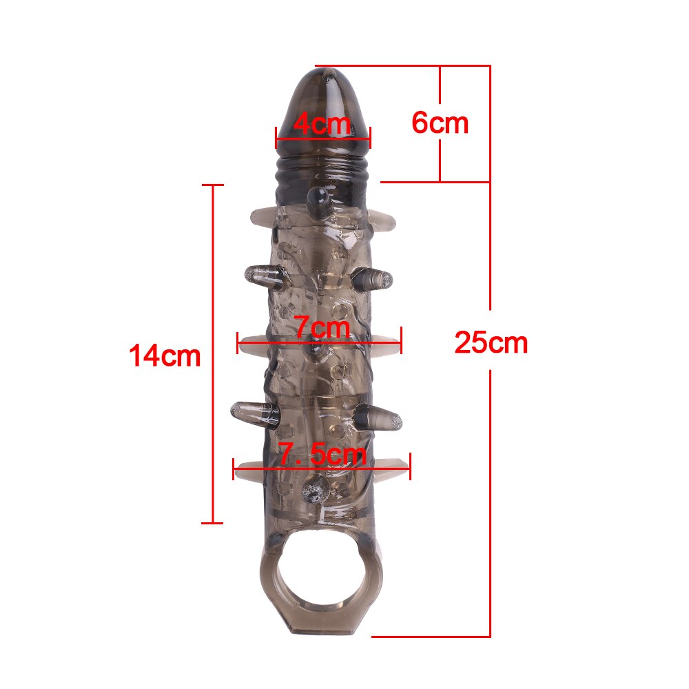 ขนาดใหญ่เครื่องขยายอวัยวะเพศชายเสื้อ Reusable ถุงยางอนามัย Delayed Ejaculation Cock แหวน Dick Enlargemen เซ็กซ์ทอยสำหรับชาย Intimate ดี