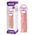 Reusable Penis Extend Sleeve Realistic Dildo Sex Accessories Ring Adult Sex Toy for Men Dildo Condom Cock Erotic Product Shop 18