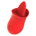 Rose Clitoris Stimulation Vibrator for Women G Spot VibrationTongue Licking Oral Vagina Nipple Massager Female Masturbator