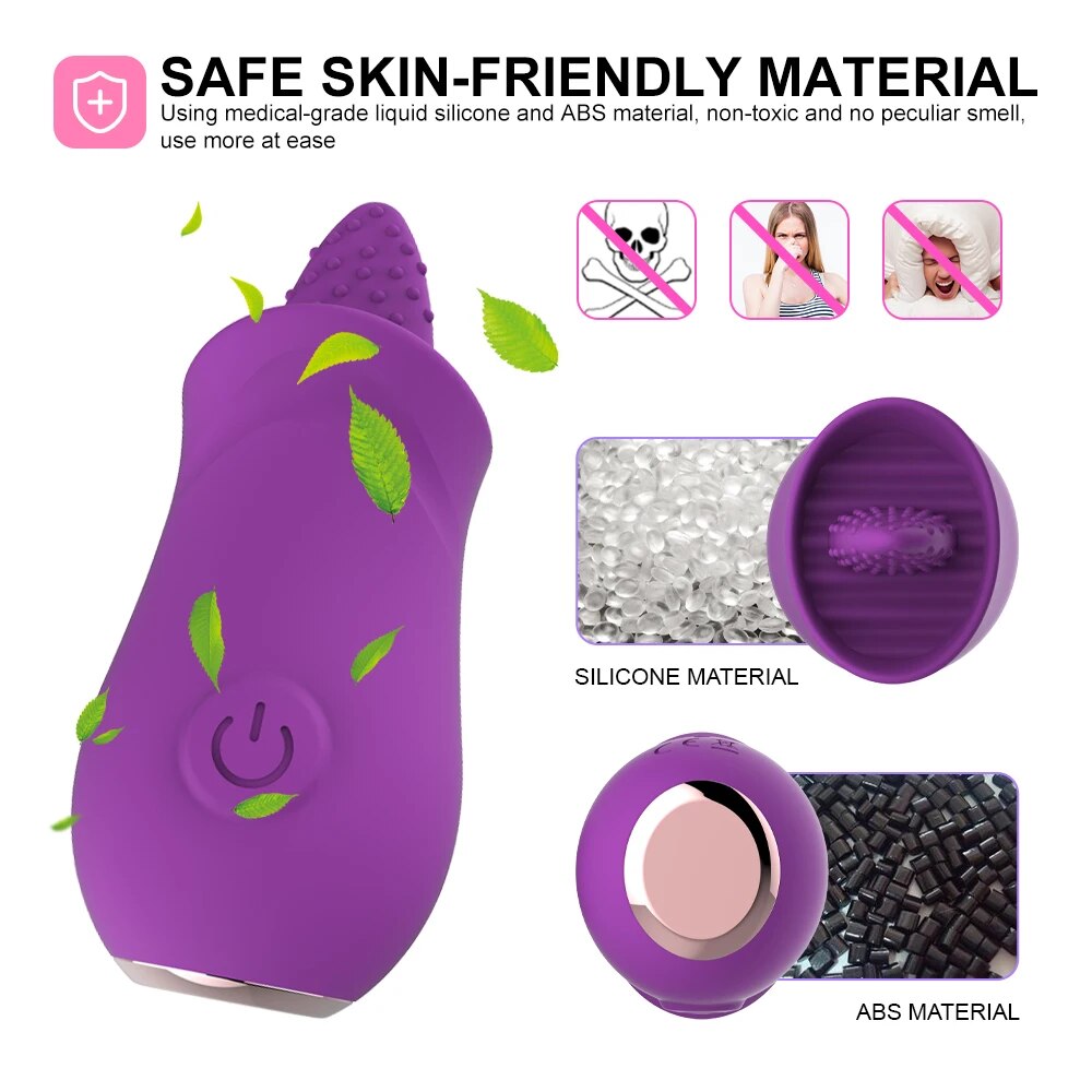 Rose Clitoris Stimulation Vibrator for Women G Spot VibrationTongue Licking Oral Vagina Nipple Massager Female Masturbator