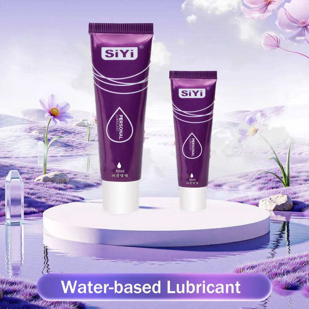 25ml/50ml Personal Lubricant Travel Size. Smooth Non-Sticky Intimate Moisturizing Jelly.  Gentle Formula Anal Lube