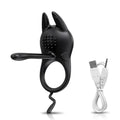 Vibrating Penis Ring for Men Delay Ejaculation Cock Ring Male Penis Massager Clitoral G Spot Stimulation Sex Toys for Couples