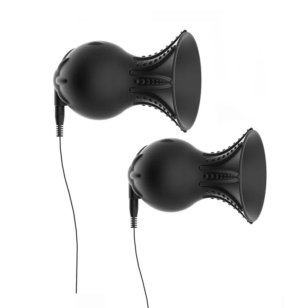 Nipple Sucker Clamps Electro Stimulator Nipples Pussy Breast Clit Masturbator Breast Enlarger Sex Toy Bdsm Tool Electric Shocker