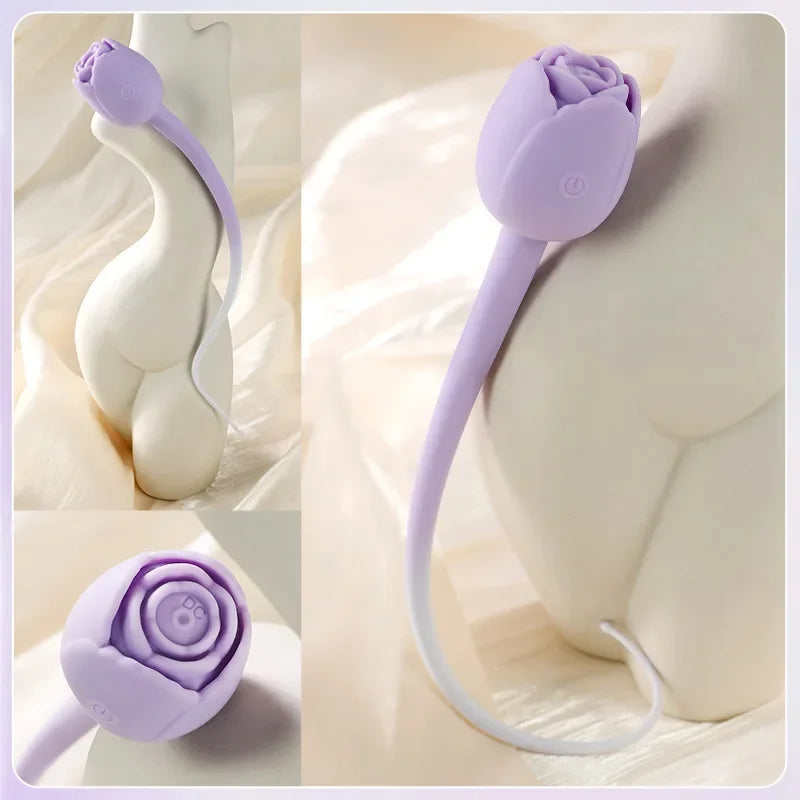 Rose Sucking Sex Toys Dildo Vibrator for Women 3in1 Thrusting G Spot Anal Vibrators Stimulator Female Vibrating Adult Toys