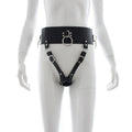 Women Chastity Pants Sexy Lingerie Panties Harness Leather Thong Underwear Bdsm Bondage Restraint Erotic Sex Toys for Women