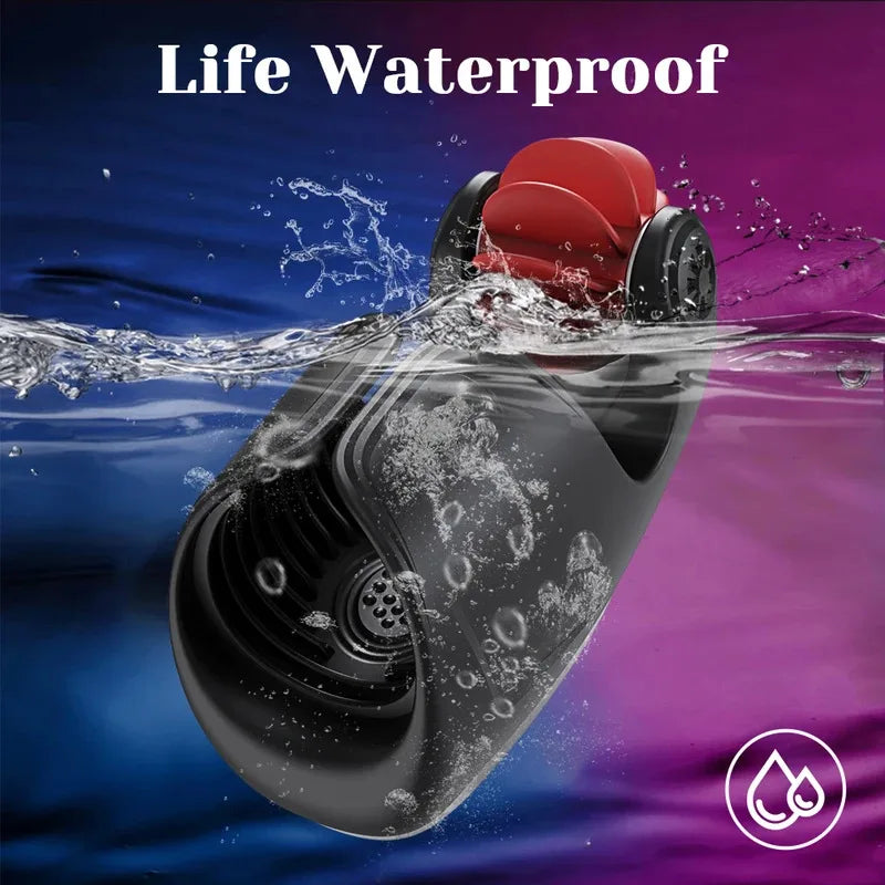 Male Rotating Licking Penis Trainer  Full Intelligent Men Tapping Lasting Glans  Exerciser Delay Endurance Vibrator Toys