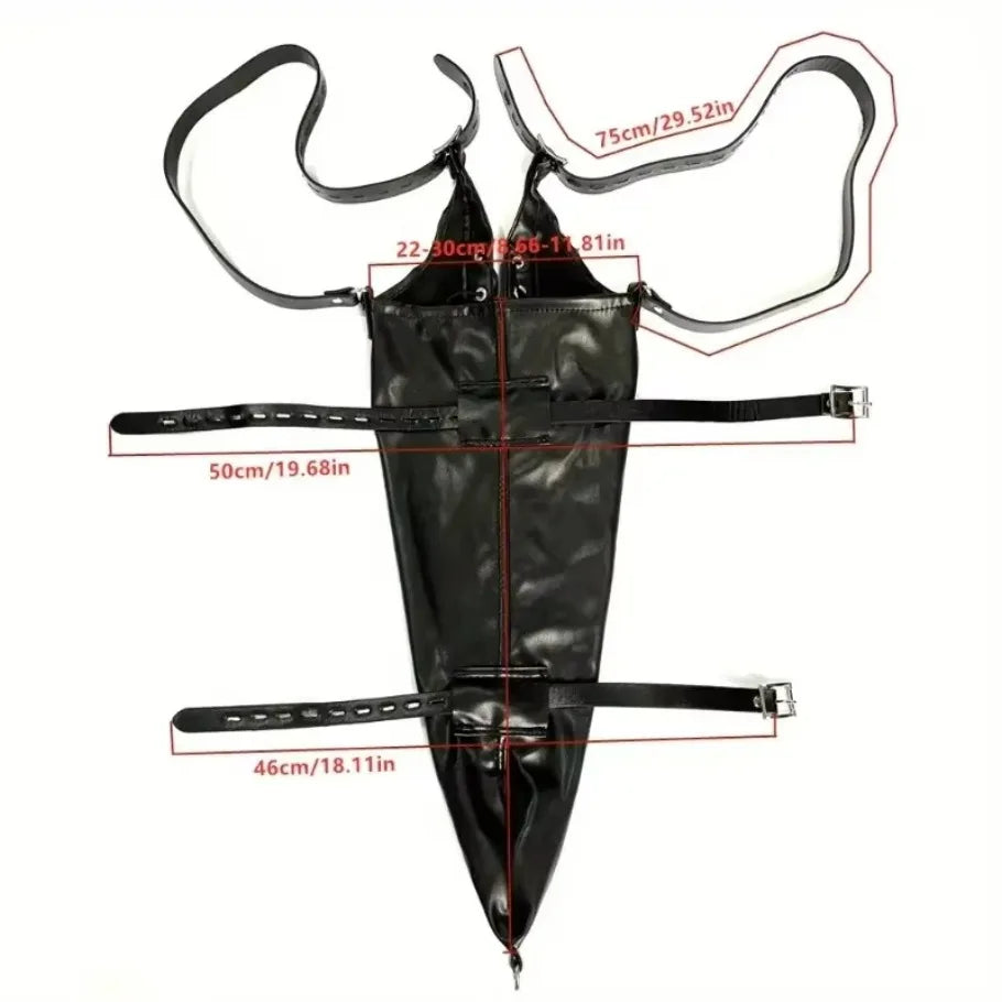 Adult Erotic Arm Restraints Sleeves BDSM Women's Bondage Leather Handcuffs Restraints Alternative Flirting Prison Toys Foreign