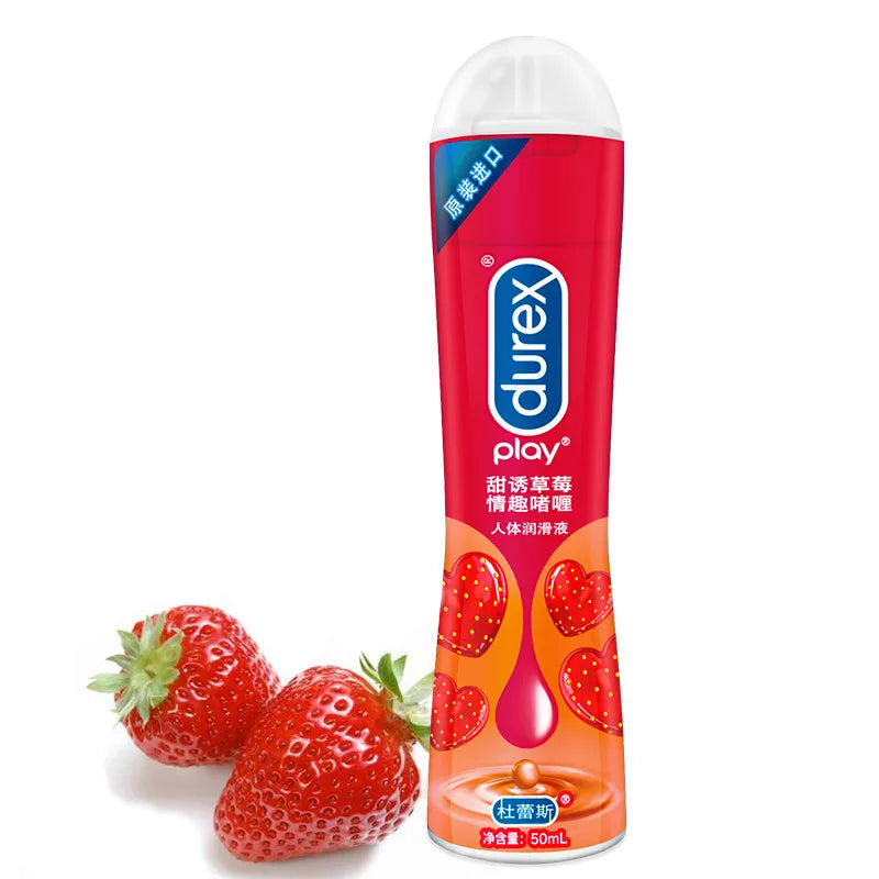 Durex Lubricants Fruit Water Based Lubricant 50ml Massage Orgasm Anal Vaginal Gel Intimate Products Adult Sex Toys For Couples