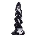 SXXY จุกเสียบทวาร Twist ของเล่นเซ็กส์สุดสนุก Dildo มีพื้นผิว G-Spot ช่วยสำเร็จความใคร่ นวดทวารหนัก ลึงค์มีร่องคลื่น สำหรับผู้หญิงสำเร็จความใคร่ Sexy Shop