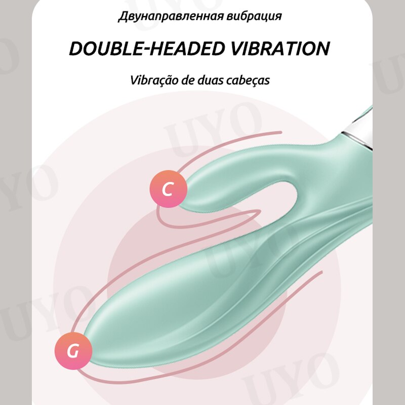 Satisfyer Air Rabbit Pump 5 เชื่อมต่อรีโมทแอปควบคุม Interactive Vibrator สำหรับคู่ G-Spot Clitoris เซ็กซ์ทอยสำหรับผู้หญิง