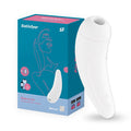 Satisfyer CURVY 2 + เครื่องสั่นควบคุมผ่านแอป เครื่องสั่นดูดปุ่มกระสันสำหรับผู้หญิง ของเล่นทางเพศสำหรับปุ่มกระสันและหัวนม UYO