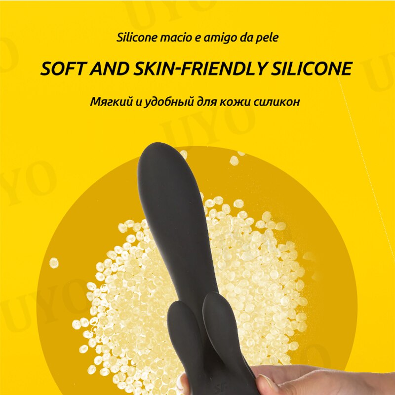 Satisfyer DOUBLE FLEX การเชื่อมต่อแอปด้วยรีโมตคอนโทรล Super Power Rabbit G-Spot Clitoral Vibrator ของเล่นทางเพศสำหรับผู้หญิง