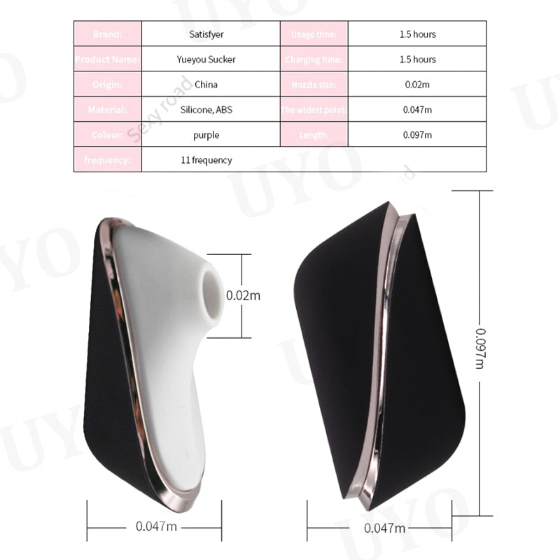 เยอรมัน Satisfyer ดูด G Spot Clit กระตุ้นซิลิโคนการสั่นสะเทือน UYO Nipple Sucker เร้าอารมณ์ผู้ใหญ่ผู้หญิง Sex Toy