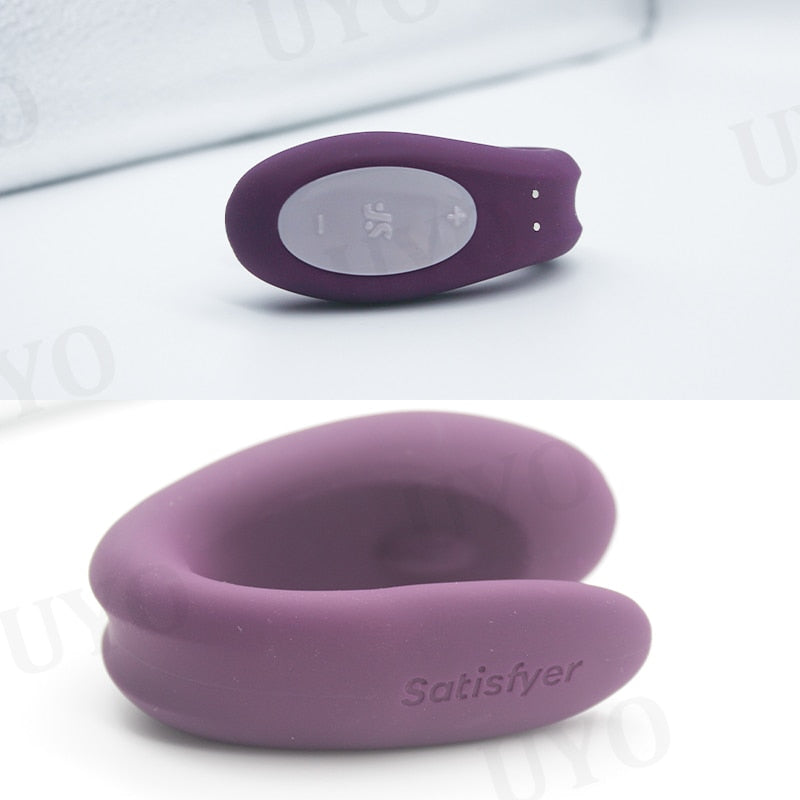 Satisfyer คู่ Joy App ควบคุม Vibrator ซิลิโคนของเล่นทางเพศสำหรับคู่รัก 10 โหมดการสั่นสะเทือน IPX7 กันน้ำสำหรับผู้หญิง UYO