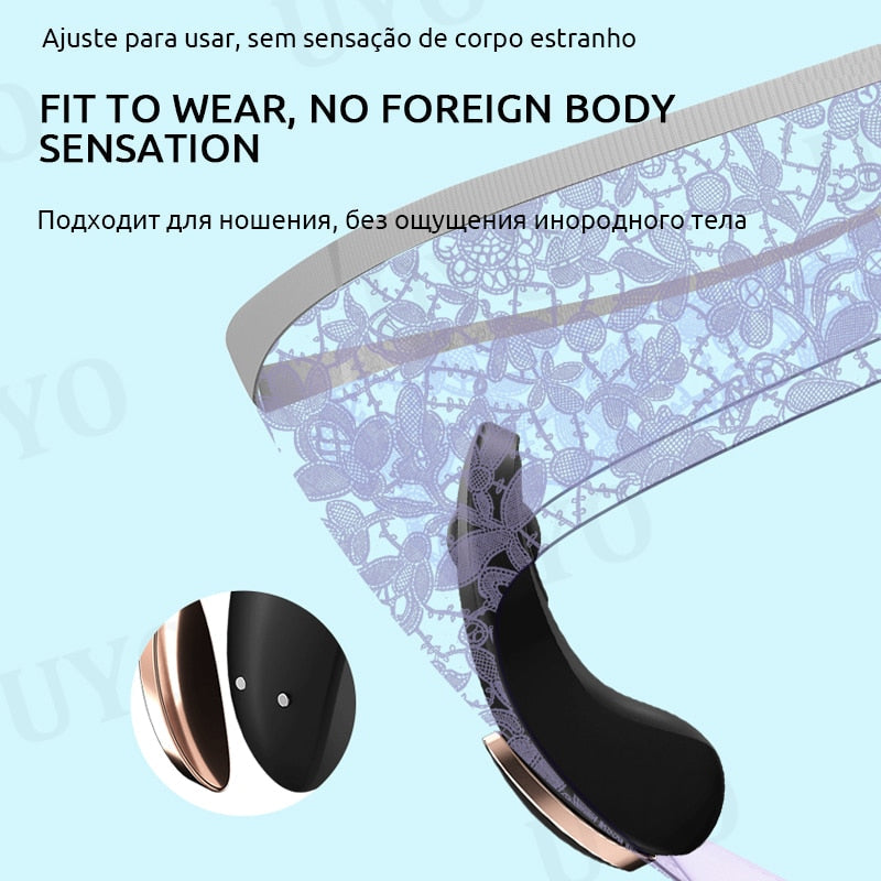Satisfyer Little Secret เชื่อมต่อแอป แม่เหล็กสวมใส่ Vibrator รีโมตคอนโทรล Clitoral Stimulator คู่ Vibrators สำหรับผู้หญิง UYO