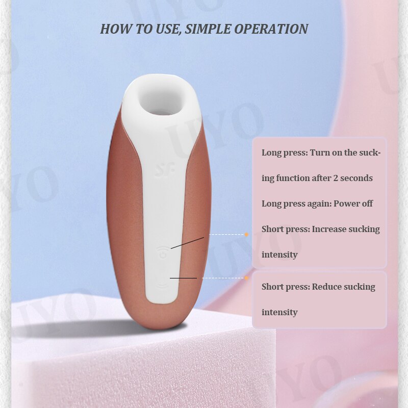 Satisfyer Love Breeze Vibrators สำหรับผู้หญิง Clitoris Sucker เลีย Mini Clitoris Nipple Sucker UYO เพศของเล่นสำหรับผู้หญิง