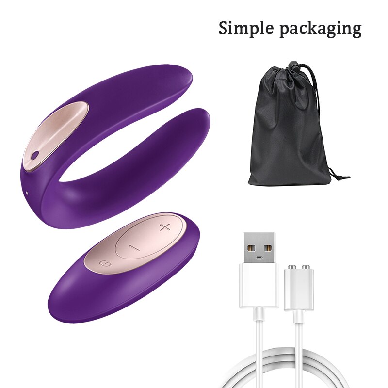 Satisfyer Partner Plus G Spot ซิลิโคน Vibrator UYO คู่ของเล่นรีโมทคอนโทรลไร้สายสวมใส่สำหรับกระตุ้นคลิตอริสของผู้หญิง
