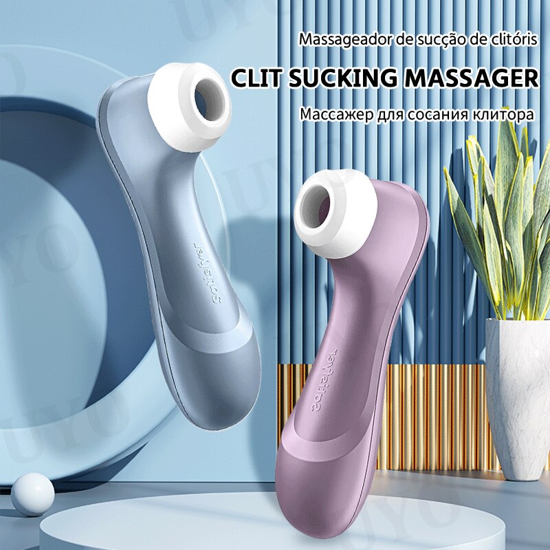 Satisfyer Pro 2 ดูดคริสตอริสสำหรับผู้หญิง ที่ดูดหัวนม ที่เขย่าคลิทอริส ของเล่นทางเพศสำหรับผู้หญิง