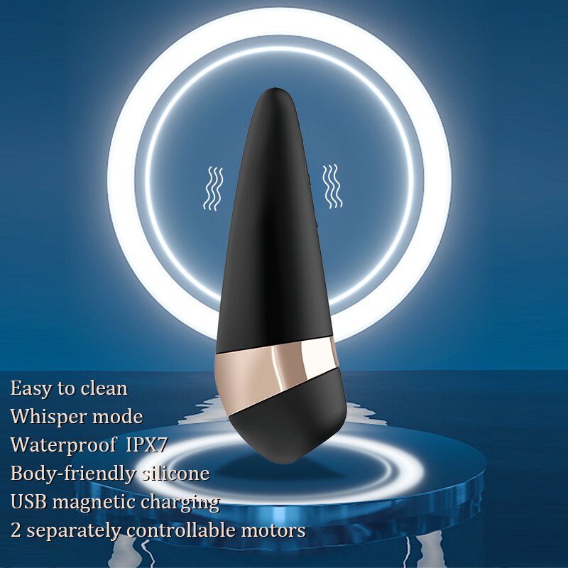 Satisfyer Pro 3 + เครื่องสั่นดูดกระตุ้นปุ่มกระสัน เครื่องดูดหัวนม ของเล่นสำหรับผู้ใหญ่เพศหญิง เครื่องสั่นดูดปุ่มกระสัน