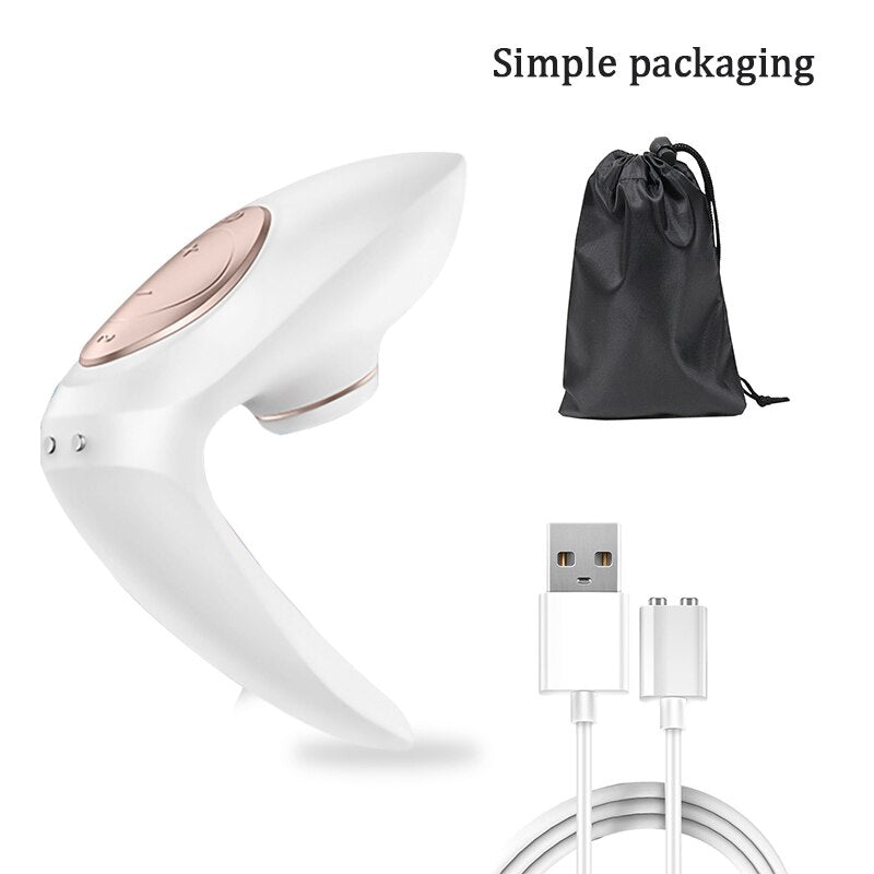 เยอรมนี Satisfyer Pro4คู่ดูด G Spot ซิลิโคน UYO Vibrator Dildo ผู้ใหญ่ของเล่นกระตุ้น Clitoral ดูดของเล่น