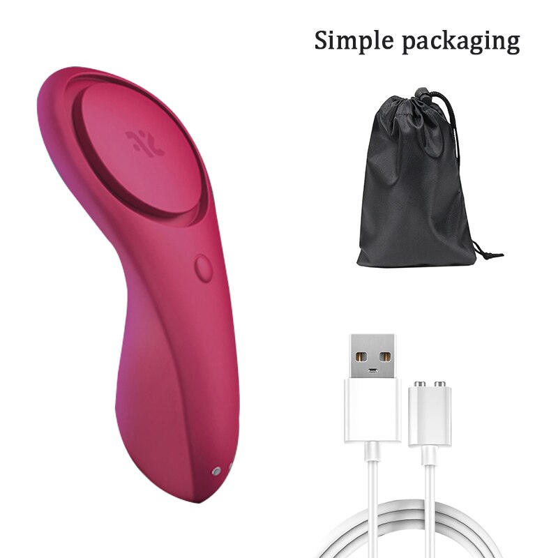 Satisfyer เซ็กซี่ Secret ซิลิโคน G-Spot Vibrator แบบพกพา Wearable APP รีโมทคอนโทรล Clitoris Stimulator UYO เพศของเล่นสำหรับผู้หญิง
