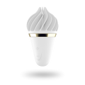 เยอรมนี Satisfyer Sweet Treat Ice Cream Cone Vibrator เพศของเล่นสำหรับหญิงนุ่มซิลิกาเจล Clitoris Stimulator UYO Mini ผู้ใหญ่ของเล่น
