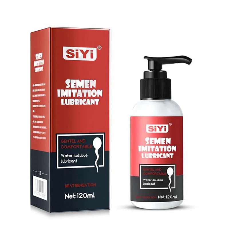 Anal Lubricant for Sex Semen Lube Vagina Water Based Fake Sperm Lubrication Gay Adult Masturbation Intimate Toys Gel Sexy Shop