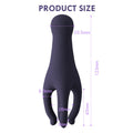Sex Glans เทรนเนอร์นวดอวัยวะเพศชายชาย Masturbator 10 Speed Vibrating Glans Vibrator เซ็กซ์ทอยสำหรับผู้ชายยาวนาน Delay Endurance Exer